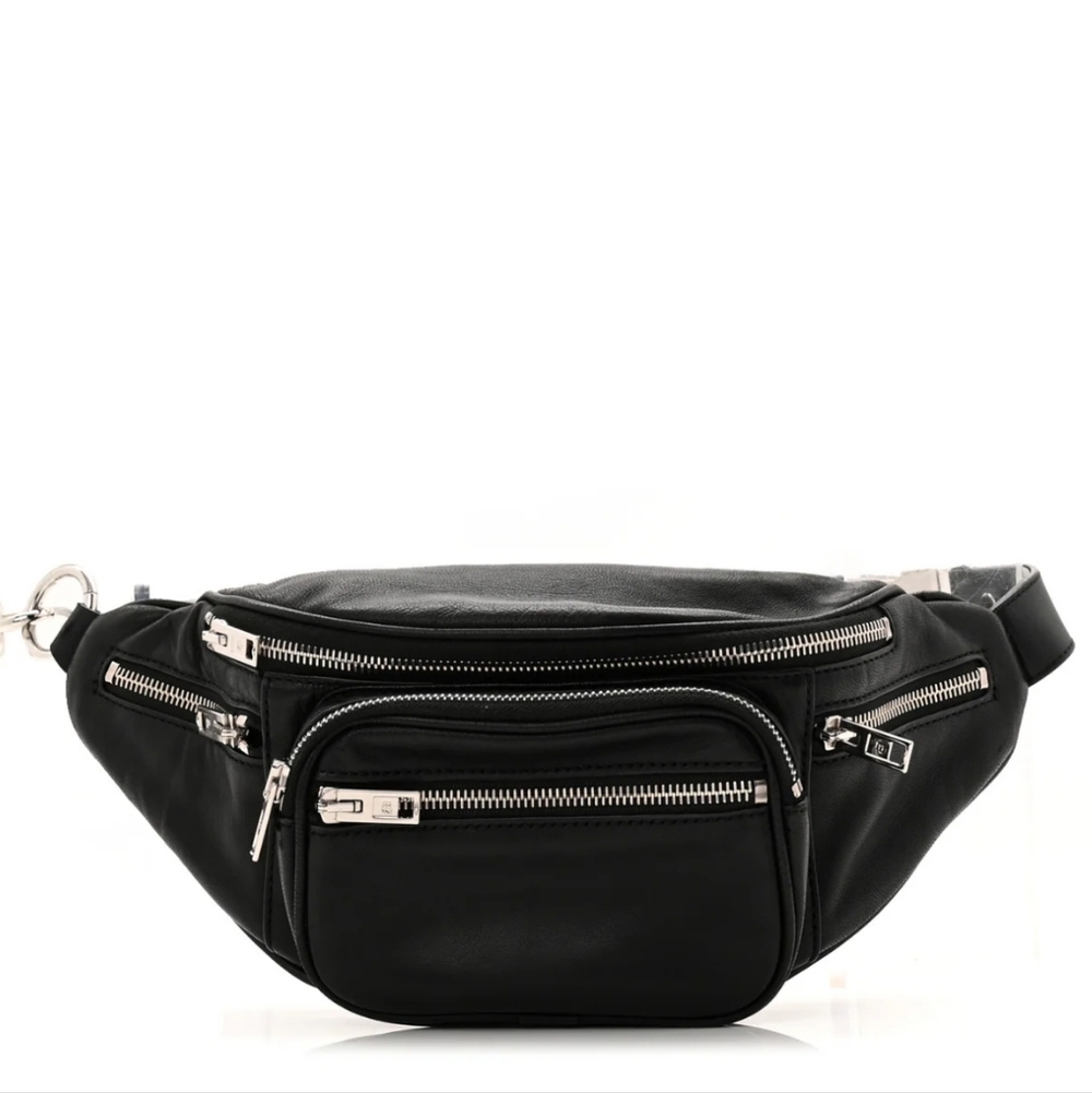 Alexander Wang Lambskin Attica Belt Bag Black